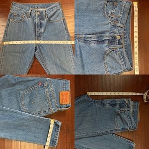 High wasted Levi’s Jean 501 s